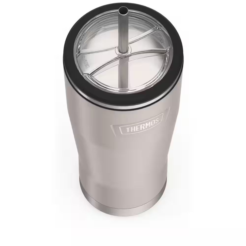 "24oz Sandstone Tan Stainless Steel Cold Cup - Stay Refreshed in Style!"