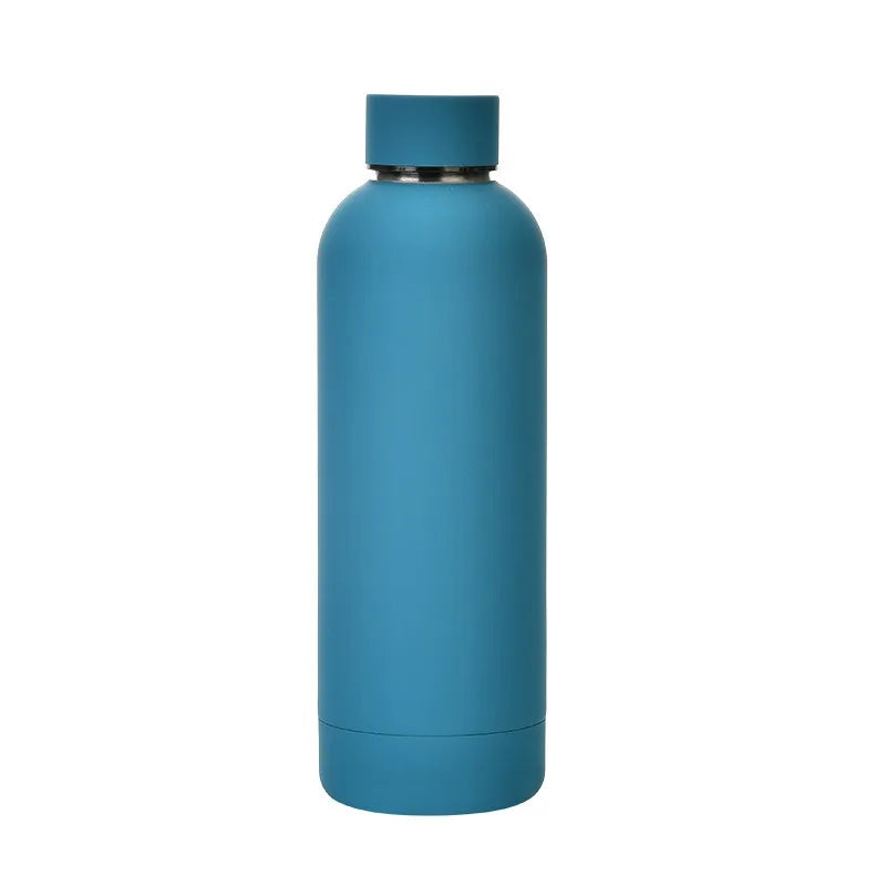 New Style Vacuum Flask Stainless Steel Portable Thermos Teacup Water Bottle Big Belly Cup Drink Bottle Outdoor Sports Mug