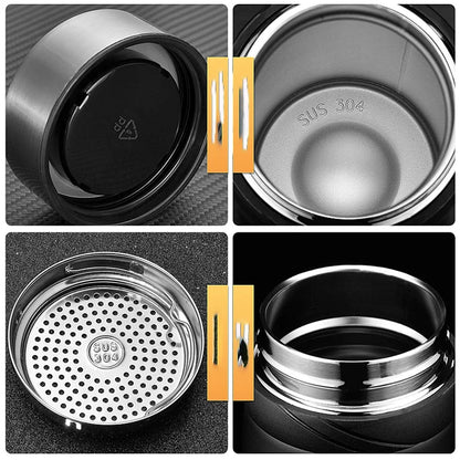 Thermos Bottle Cup Thermal Isotherm Flask Stainless Steel Tumbler Vacuum Flask Coffee Leak Proof Double Wall Outdoor Drinkware