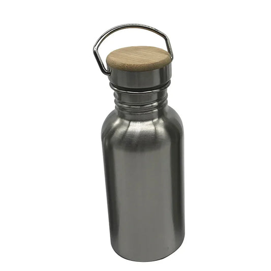 Portable Stainless Steel Water Bottle with Handle 1000Ml/500Ml/350Ml Sports Flasks Travel Cycling Hiking Camping Bicycle Flask
