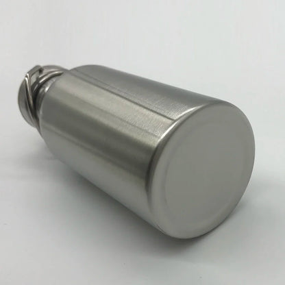 Portable Stainless Steel Water Bottle with Handle 1000Ml/500Ml/350Ml Sports Flasks Travel Cycling Hiking Camping Bicycle Flask